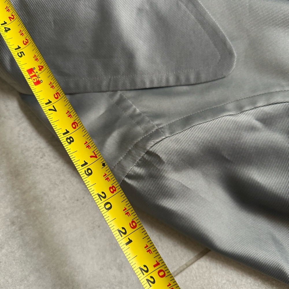 Ellen Tracy Women's Silver Trench Coat - Picture 11 of 13